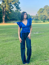 Load image into Gallery viewer, Kimono Wrap Top