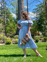 Load image into Gallery viewer, Off Shoulder Midi Dress