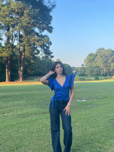 Load image into Gallery viewer, High-Rise Indigo Wide Leg Jeans