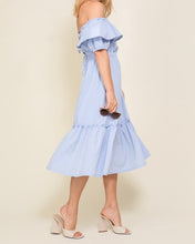 Load image into Gallery viewer, Off Shoulder Midi Dress