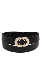 Load image into Gallery viewer, Rhinestone Pave Fashion Belt
