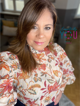 Load image into Gallery viewer, Floral Print Woven Top