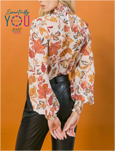 Load image into Gallery viewer, Floral Print Woven Top