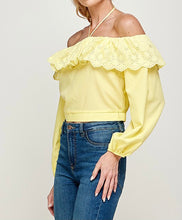 Load image into Gallery viewer, Halter Cold Shoulder Top
