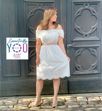 Load image into Gallery viewer, Lace Off Shoulder Dress