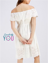 Load image into Gallery viewer, Lace Off Shoulder Dress