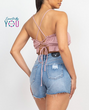 Load image into Gallery viewer, Pink Puffed Cami Tank Top