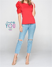 Load image into Gallery viewer, Ruffle Sleeve Top