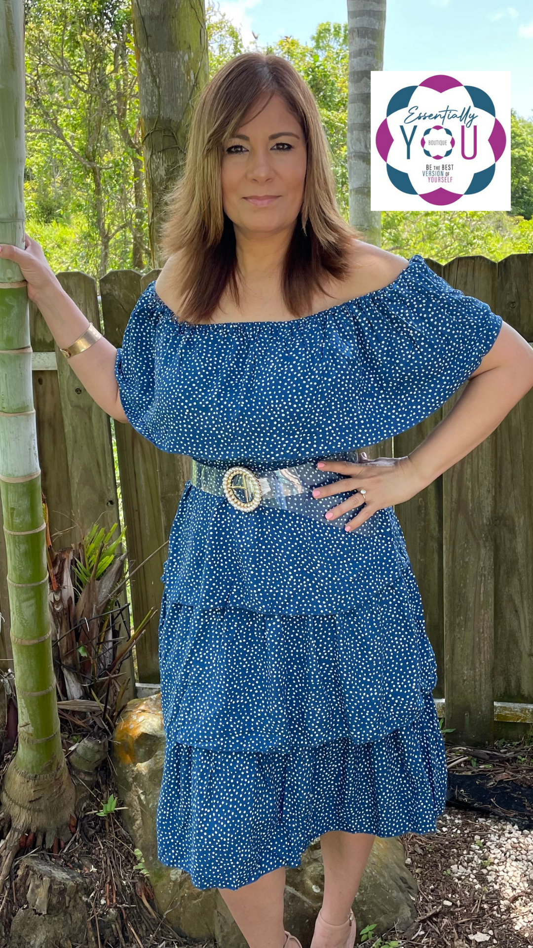 off the shoulder drawstring dress Off Shoulder Ruffle Drawstring Dress – Essentially You Boutique, LLC
