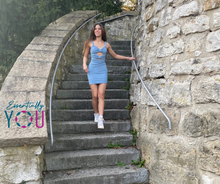 Load image into Gallery viewer, Front Double Ribbon Mini Dress