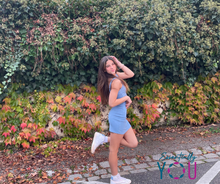 Load image into Gallery viewer, Front Double Ribbon Mini Dress