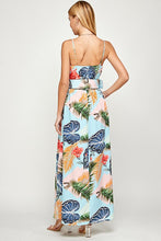 Load image into Gallery viewer, Printed Belted Maxi Dress
