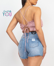 Load image into Gallery viewer, Pink Puffed Cami Tank Top
