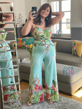 Load image into Gallery viewer, Printed Wide Leg Jumpsuit
