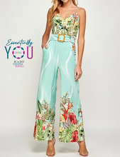 Load image into Gallery viewer, Printed Wide Leg Jumpsuit
