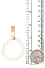 Load image into Gallery viewer, Round Pearl Earrings
