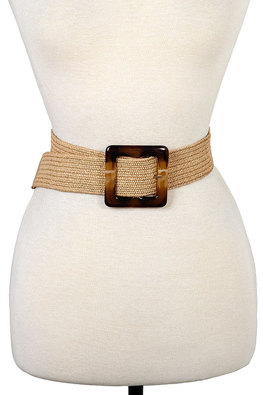 Square Braided Fashion Belt