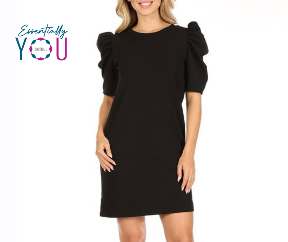 Black Shift Dress